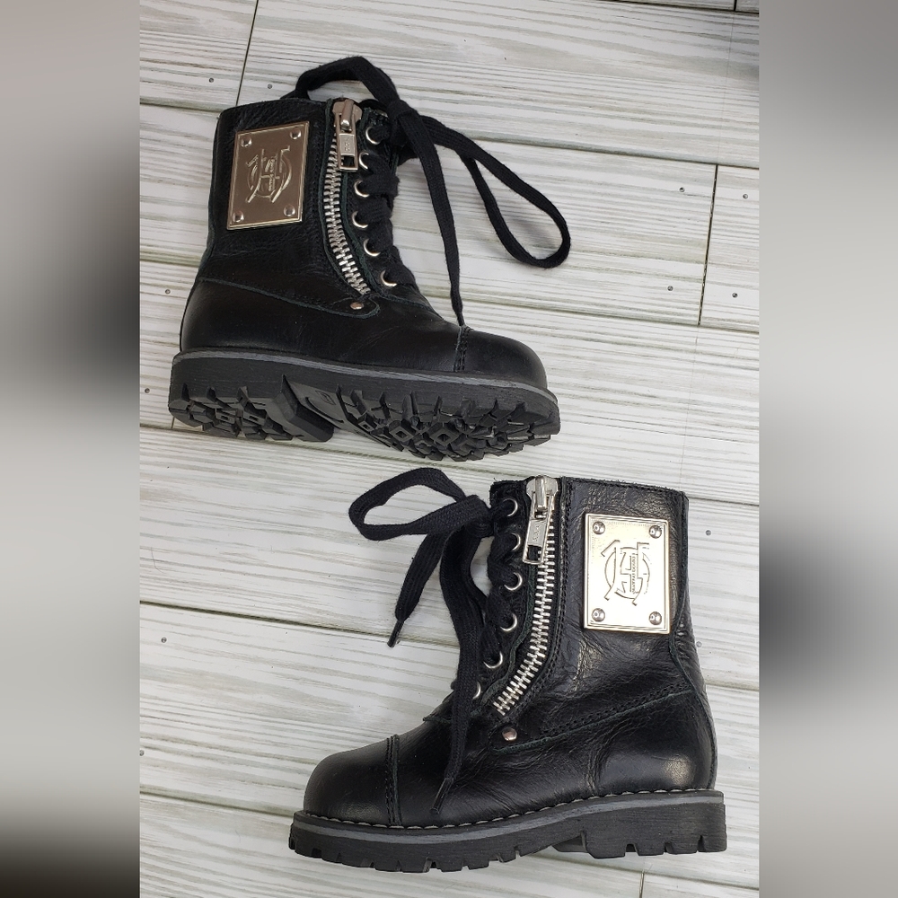 I Pinco Pallino 1950 toddler biker boots size 4/5 (EU20)